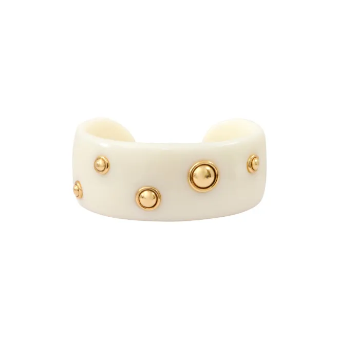 Masseria cuff bracelet - white