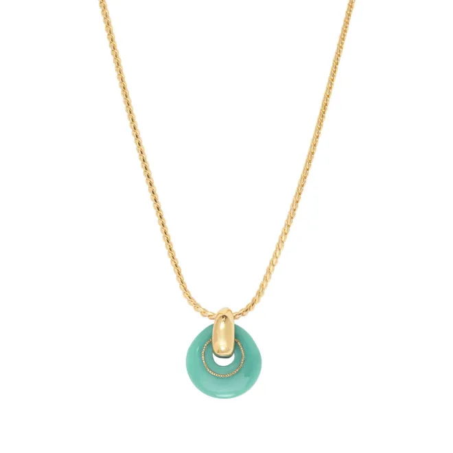 Masseria pendant necklace - turquoise