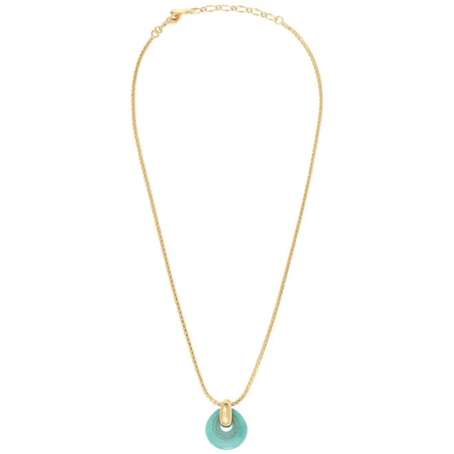 Masseria pendant necklace - turquoise
