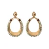Ninon clip-on earrings - mother-of-pearl