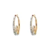 Ninon hoop earrings - mother-of-pearl