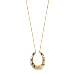 Ninon long necklace - mother-of-pearl