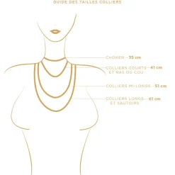 Ninon long necklace - turquoise