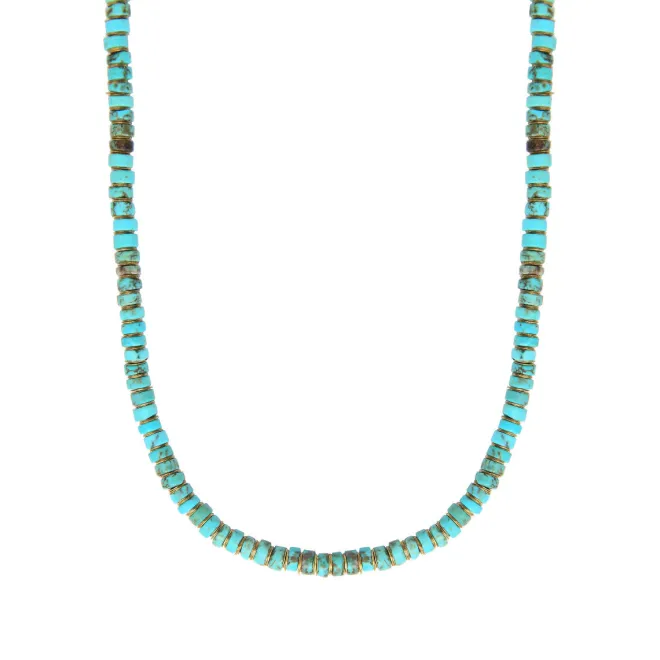 Ninon necklace - turquoise