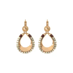 Ninon sleeper earrings - mother-of-pearl