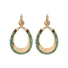 Ninon sleeper earrings - turquoise