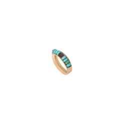 Ninon wide ring - turquoise