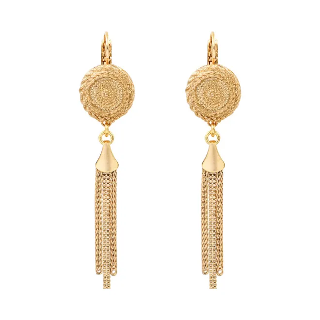 Nolita thin sleeper earrings - gold