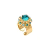 Noémie ring - turquoise