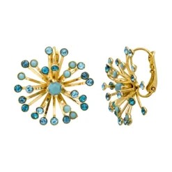 Noémie sleeper earrings - turquoise