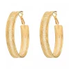 Noor chic hoop earrings - gold