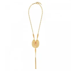 Noor long necklace - pink