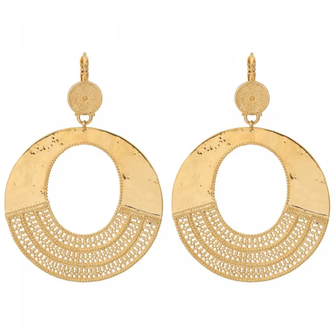 Noor Original Gold-Plated Sleeper Earrings