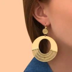 Noor Original Gold-Plated Sleeper Earrings