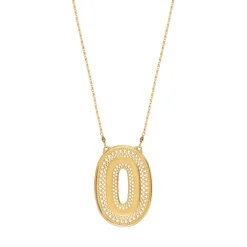 Noor pendant necklace - gold