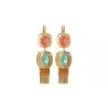 Novelty Sun Sleeper Earrings - Multicolored