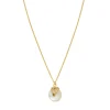 Positano Adjustable Pendant Necklace - White