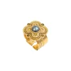 Positano adjustable ring - white