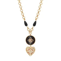 Prestige pendant necklace - red