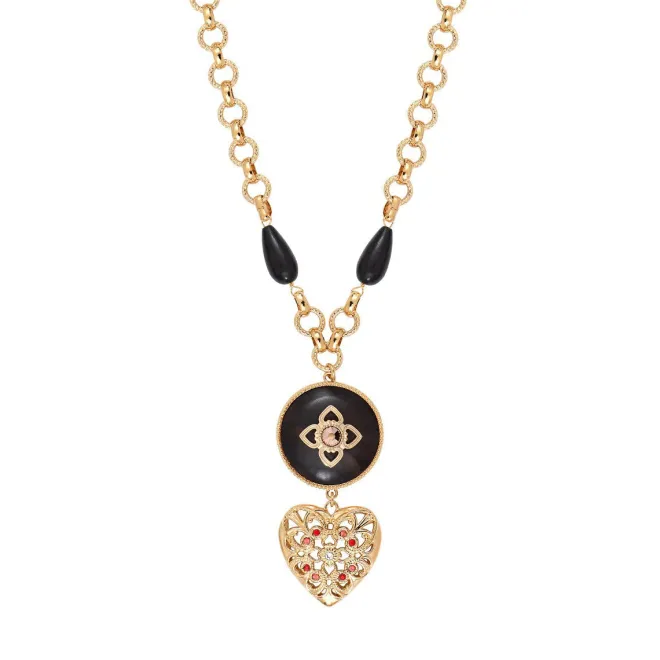 Prestige pendant necklace - red