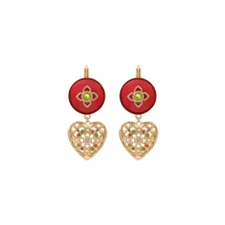 Sleeper earrings - roses