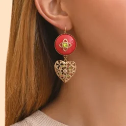 Sleeper earrings - roses