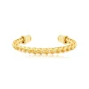 Tess adjustable bangle bracelet - gold