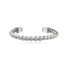 Tess Adjustable Bangle Bracelet - Silver