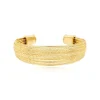 Tess bangle bracelet - gold