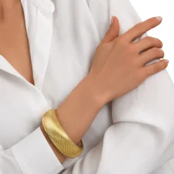 Zaza bangle bracelet - gold
