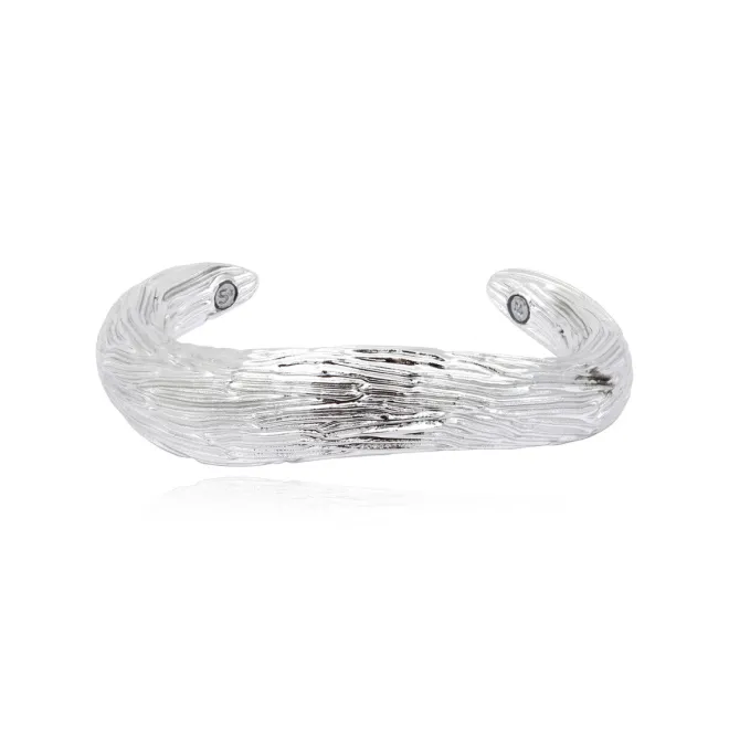 Zaza cuff bracelet - silver