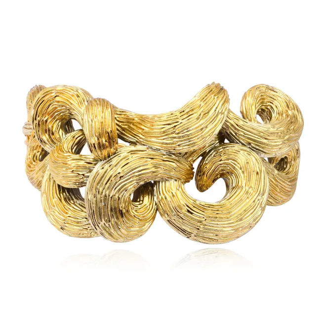 Zaza XXL choker necklace - gold